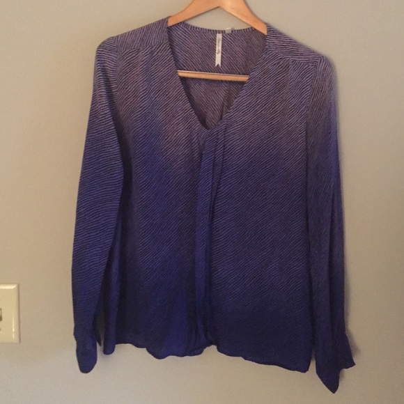 Striped Long Sleeve Top from Macy's