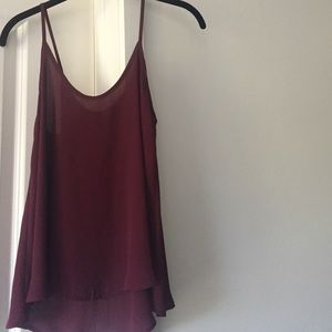 nordstrom bp. lush red tank