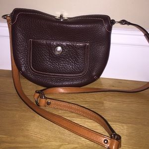 *REDUCED PRICE* Dark brown Coach cross body
