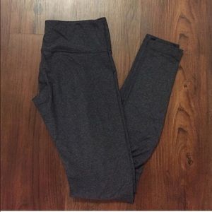 Gray Lululemon leggings full length