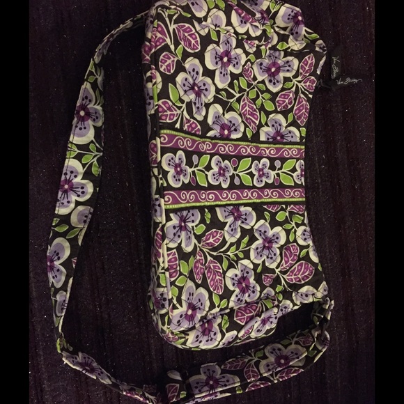 Vera bradley purple floral purse