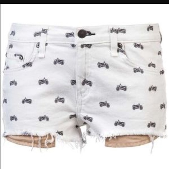 Rag and Bone Motorcycle Shorts