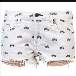 Rag and Bone Motorcycle Shorts