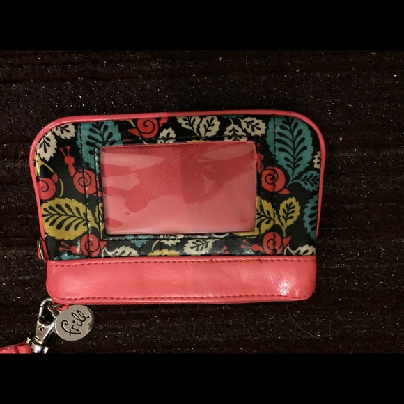 Vera bradley happy snails coin purse