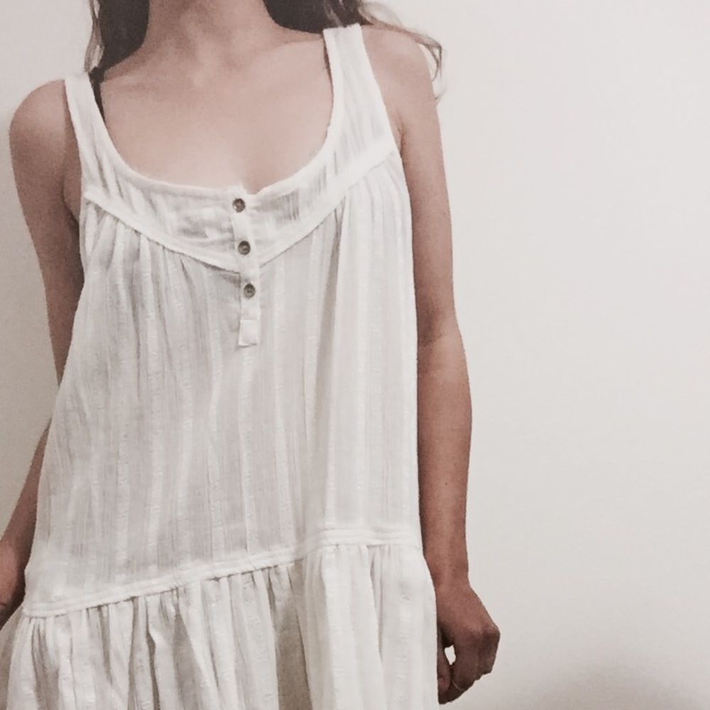 Ivory ecoté Dress