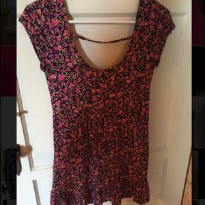 Fit and flare floral dress