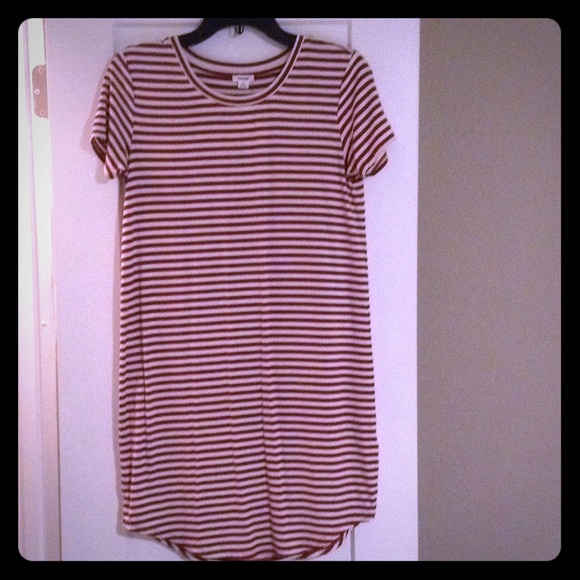 Striped TShirt Dress