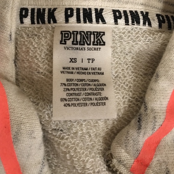 Vs pink quarter zip - Picture 4 of 4