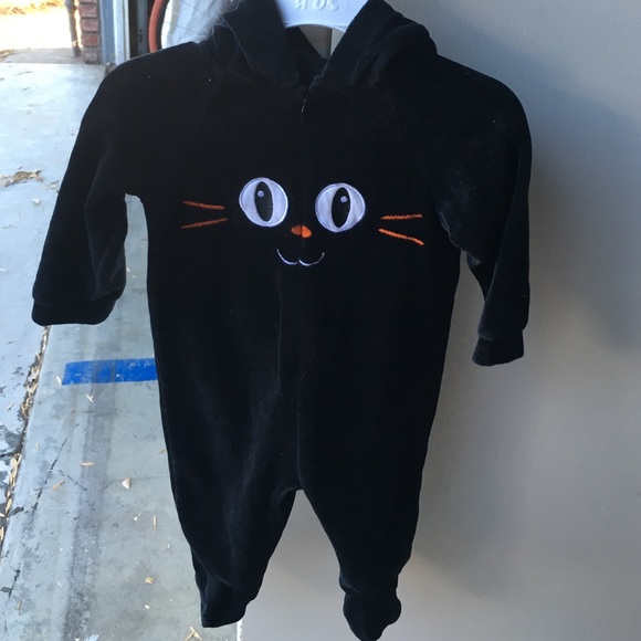 Kitty cat onesie costume.