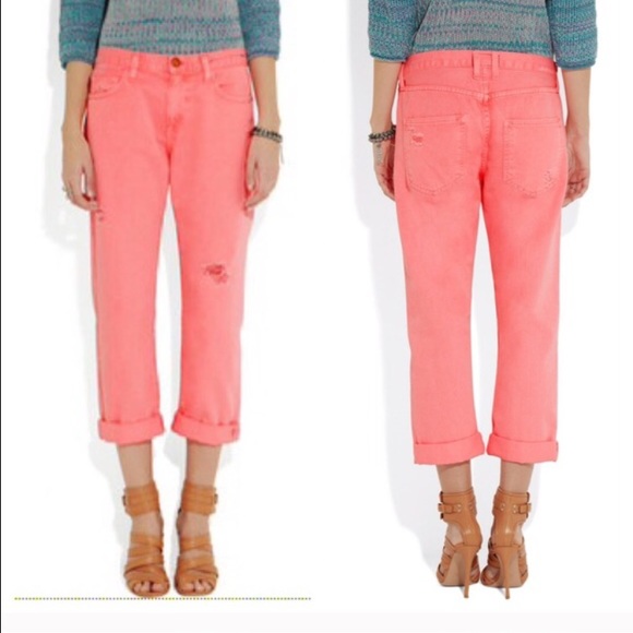 NWOT Current Elliot Boyfriend crop jean