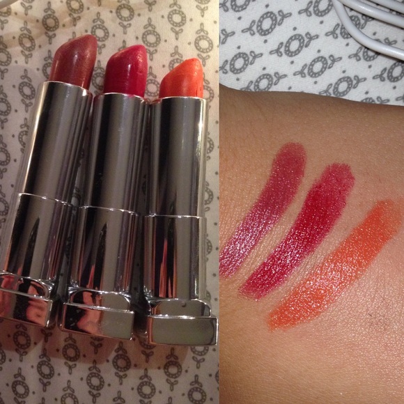 3 Maybelline Color Sensational Lipsticks