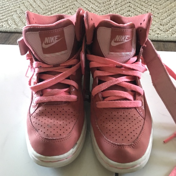 Pink Nike High Tops