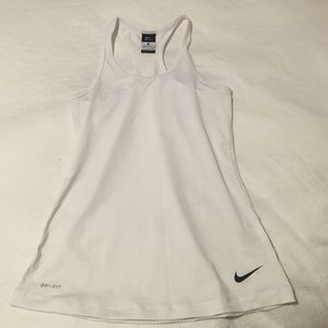 Nike dryfit racer back running tank