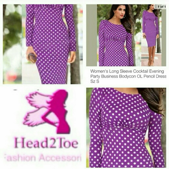 POLKA DOT A-LINE DRESS