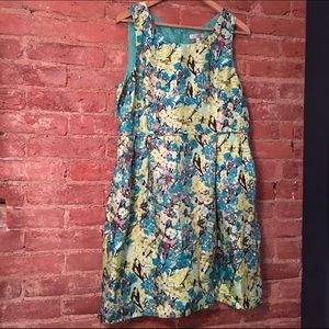 J.Crew Silk Floral Dress