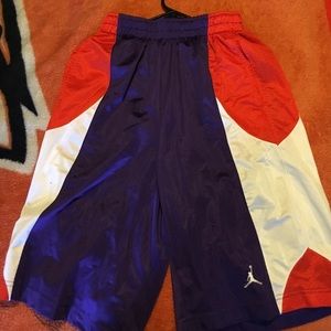 Jordan shorts.