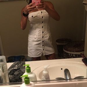 Guess strapless mini