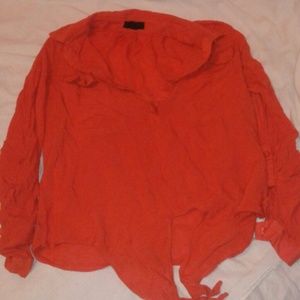 Orange Blouse