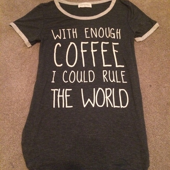 Coffee t shirt