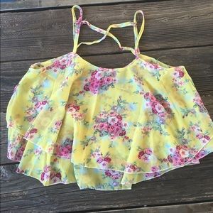 Flowy crop top