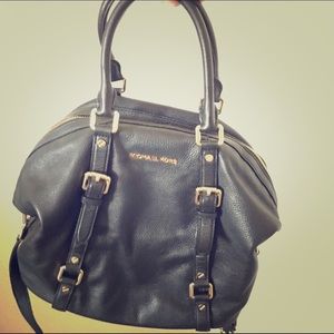 Michael Kors Black Bowling Crossbody Bag