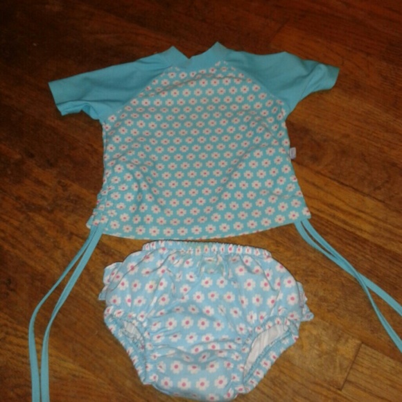 GIRLS 2.PIECE BATHING SUIT - Picture 1 of 3