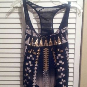 Express aztec tank top