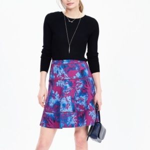 Banana Republic floral flare skirt (aa2)