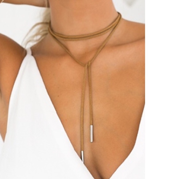 🆕 Boho wrap choker necklace