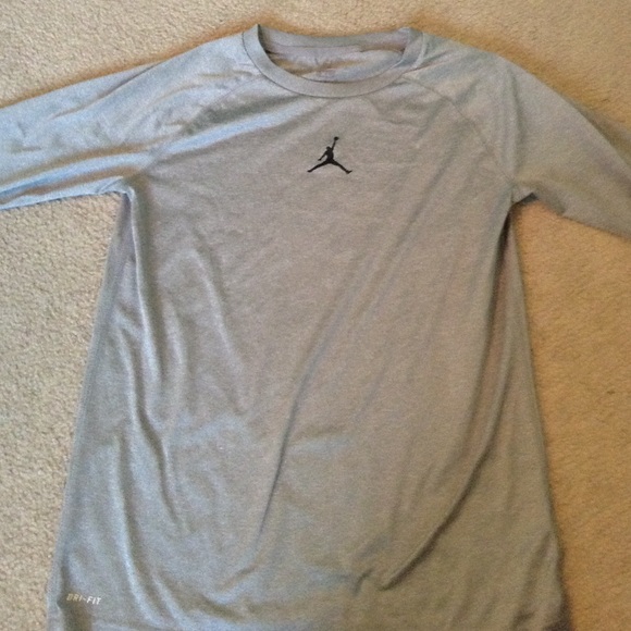 Gray longsleeve Jordan shirt