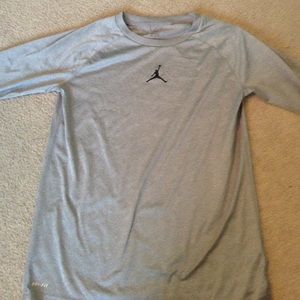 Gray longsleeve Jordan shirt