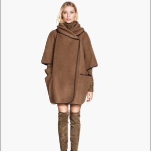 NWOT | H&M wool blend cape