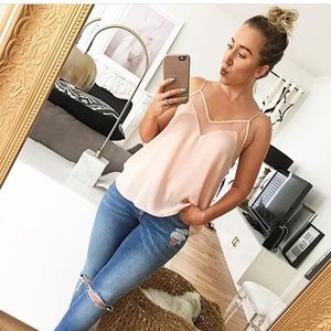 NWOT Ily Couture Sheer Top