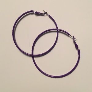 Purple hoops