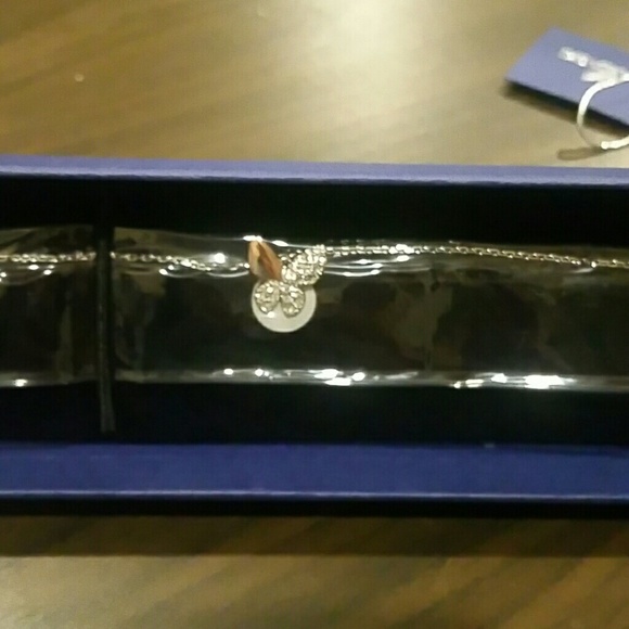 Swarovski butterfly bracelet