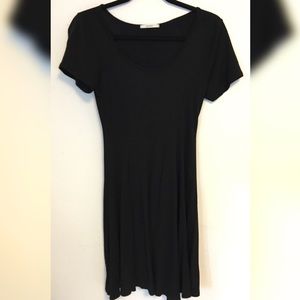 Black stretchy ice skaters dress