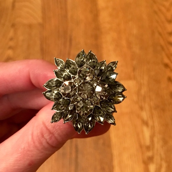 ❗️SOLD❗️Silver Statement Ring - Picture 2 of 3