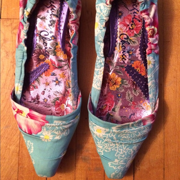 Irregular Choice Shoes - Irregular Choice Wedge Flats
