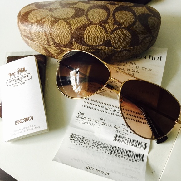 ❌SOLD❌ BRAND NEW! Coach Aviator Sunnies