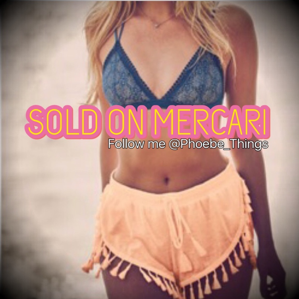 BRAND NEW VICTORIA SECRET TASSEL SHORT - Picture 1 of 1
