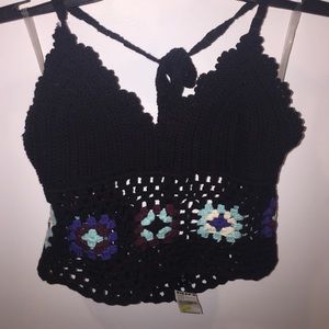 Knit crop