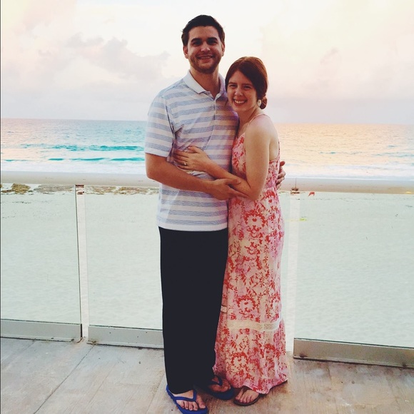 LAST CHANCE !!! Pink floral maxi dress