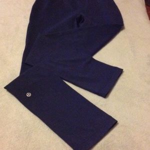High waisted straight leg Lululemon navy pant-6