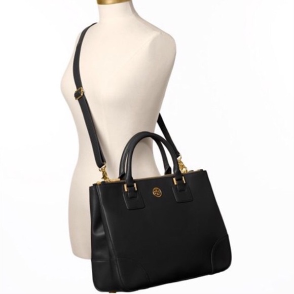 NWT Tory Burch 'Large Robinson' Zip Tote (RP $575) - Picture 4 of 4