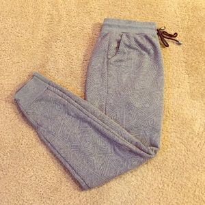 Cute & Comfy Gray Track Pants