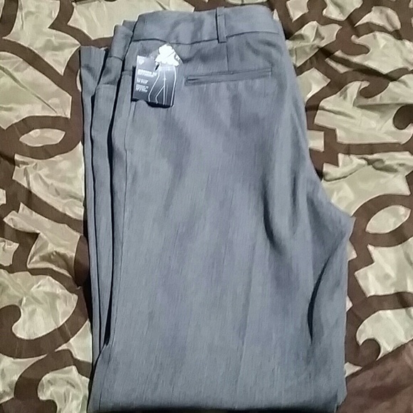 Gray slacks