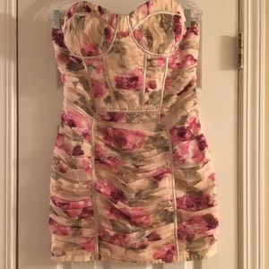 International Floral Print Dress