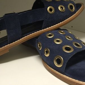 Almost New Jcrew Navy Flat!