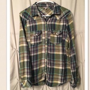 Green Rubbish Flannel