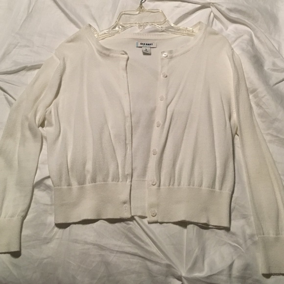 Cropped button down shawl